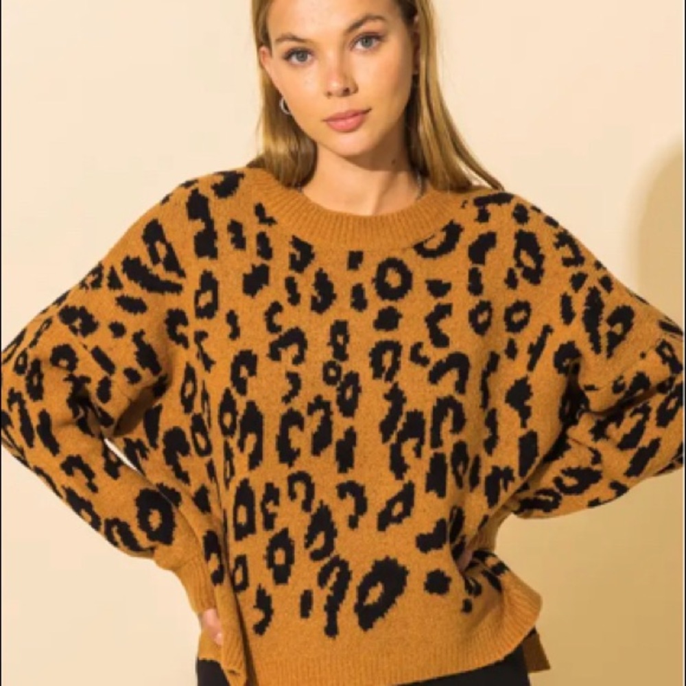 Sweet Lovely crewneck oversized sweater